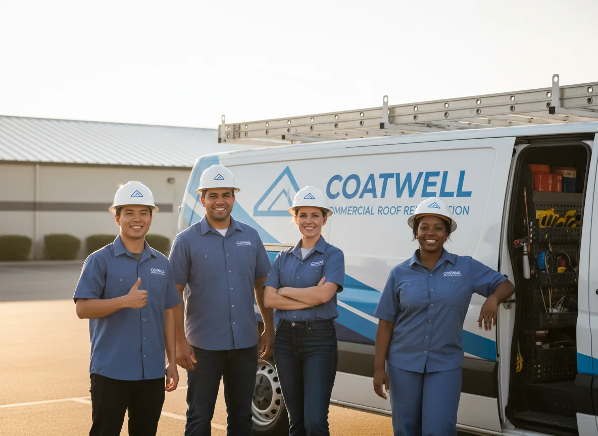 Commercial roof coating company in Wayside, WV